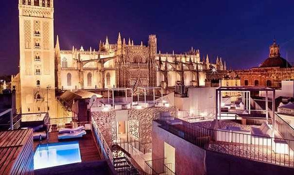 rooftop terraces with views seville